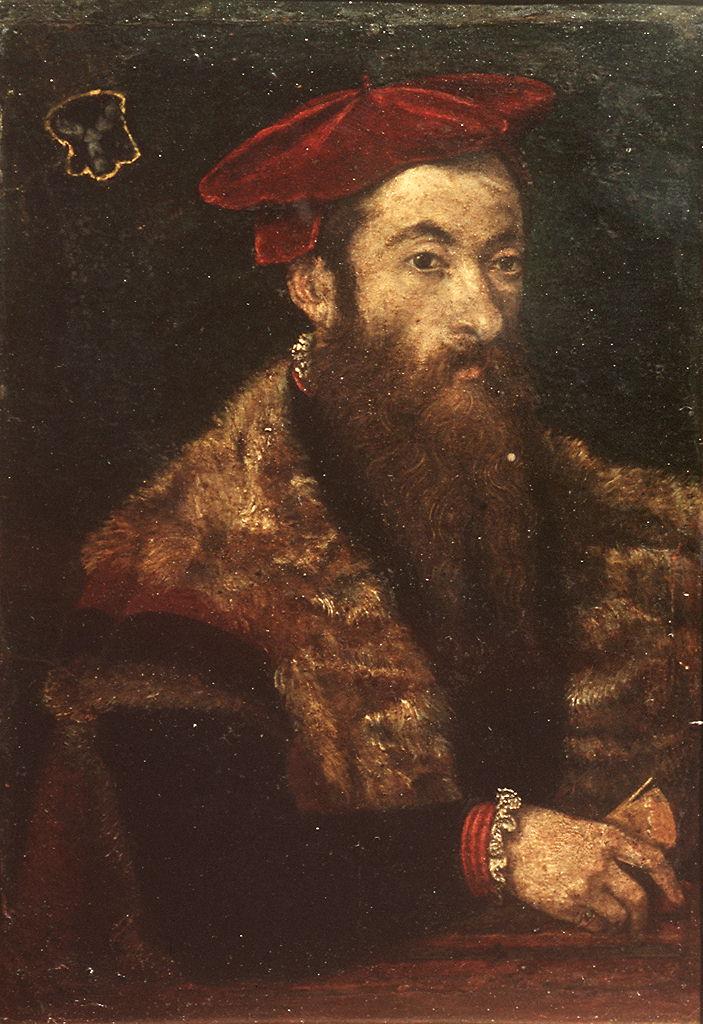 ritratto di Claudio Bartalucci (miniatura) - ambito veneto (sec. XVI)