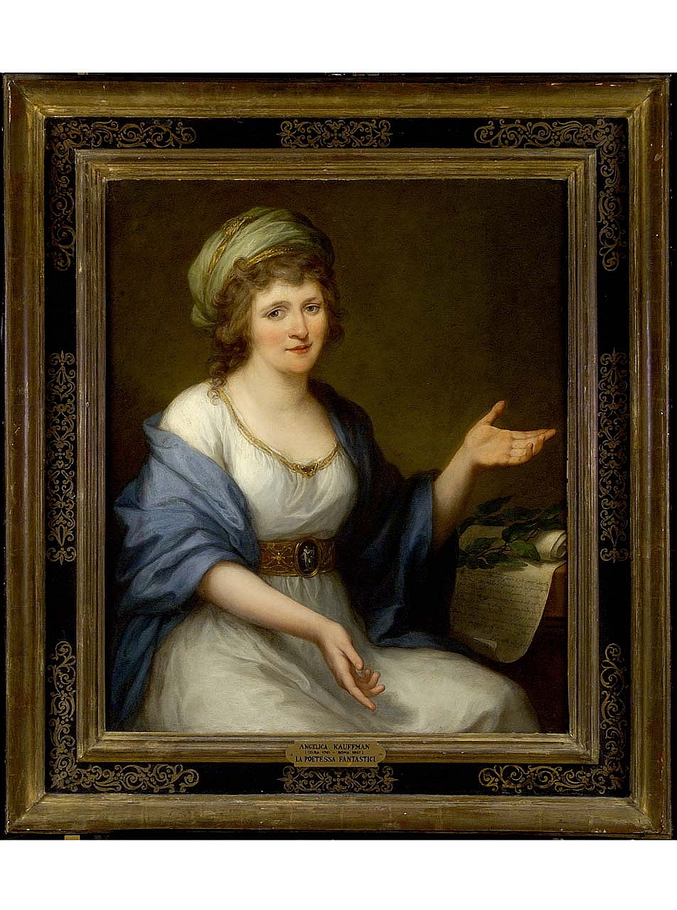 ritratto di Fortunata Sulgher Fantastici (dipinto) di Kauffmann Angelica (sec. XVIII)