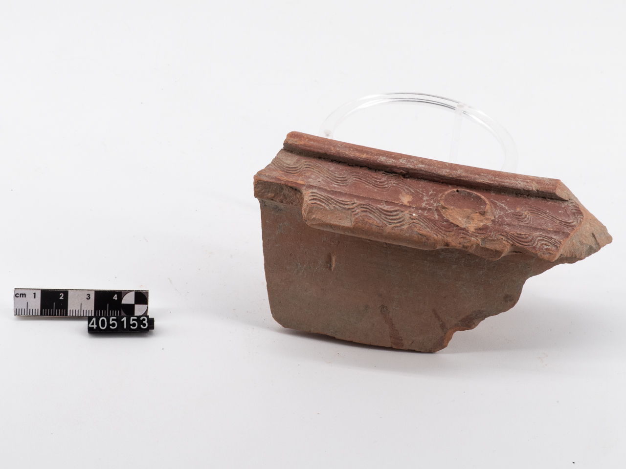 bacile/ orlo - produzione italica (IV-V sec. d.C)