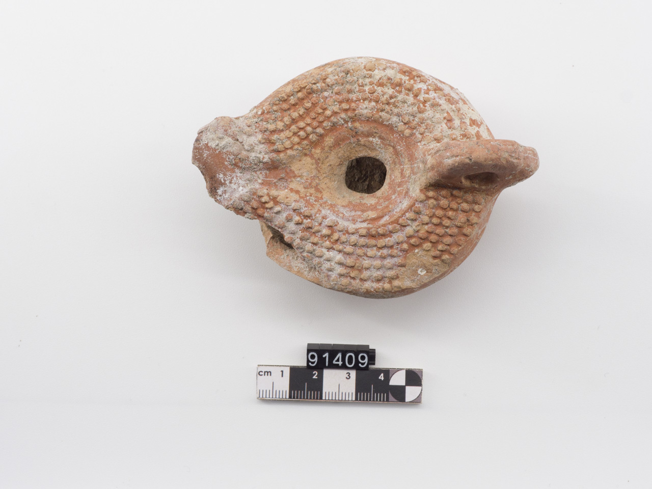 lucerna/ a perline, Bailey K (II-III d.C)