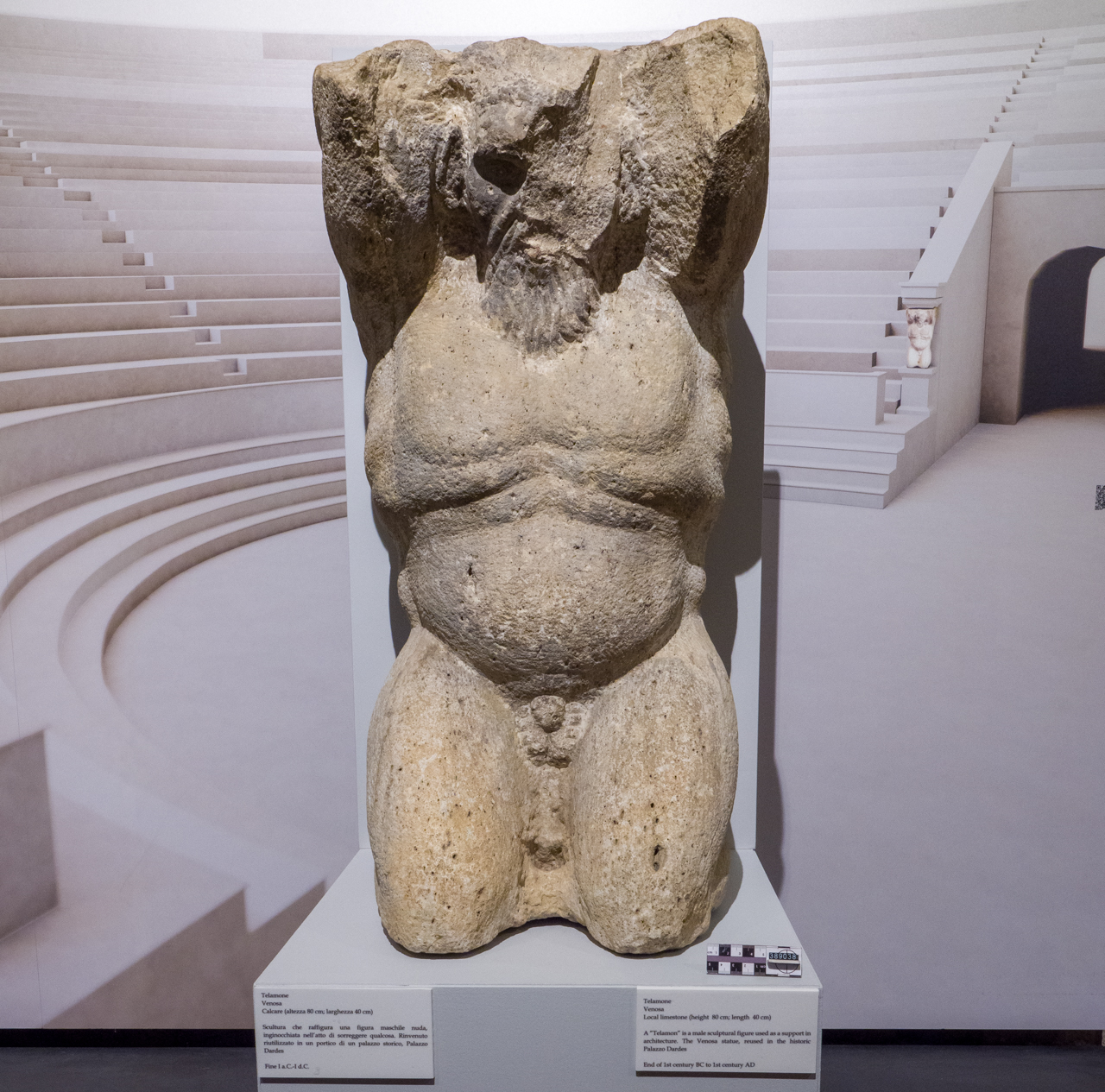 telamone (fine SECOLI/ I a.C)