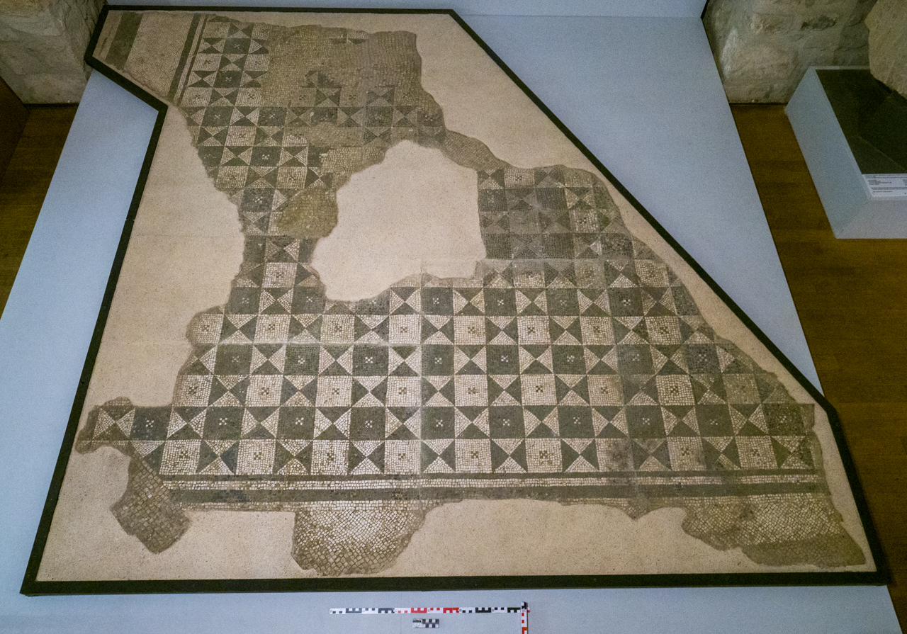 mosaico/ pavimentale (fine SECOLI/ I a.C)
