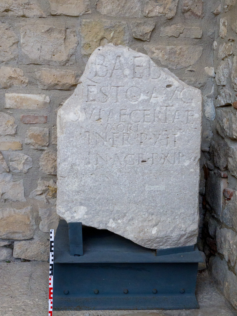 stele/ funeraria (SECOLI/ I a.C)