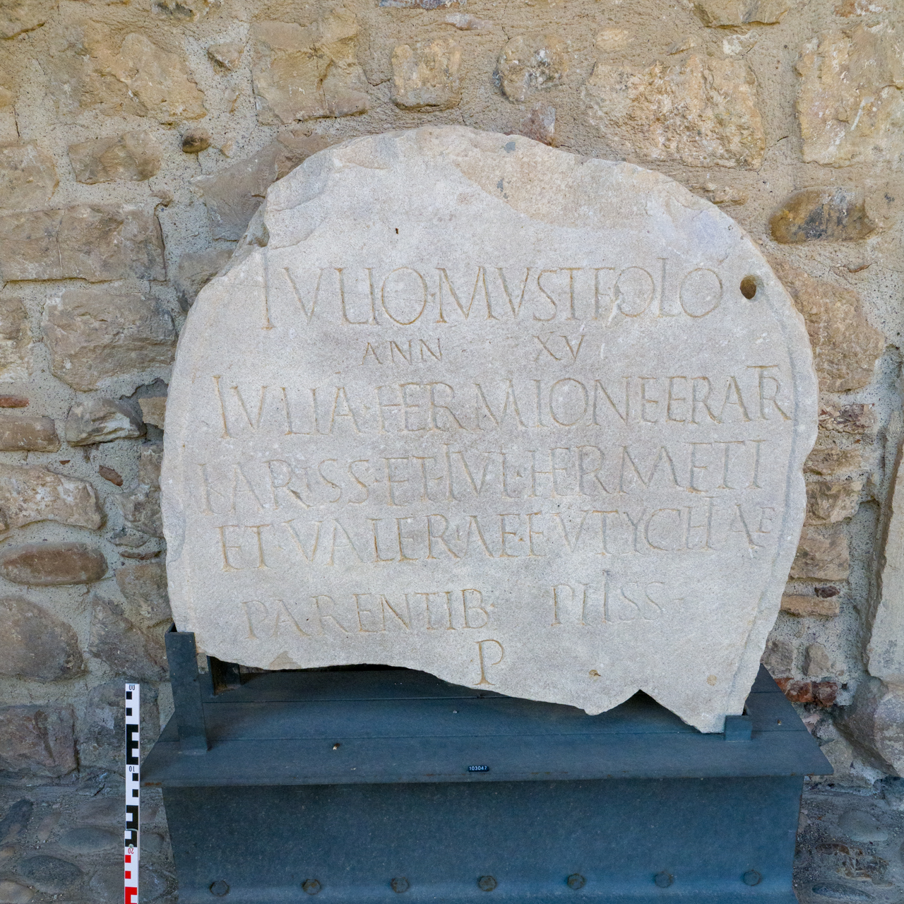 stele/ funeraria (fine SECOLI/ I)