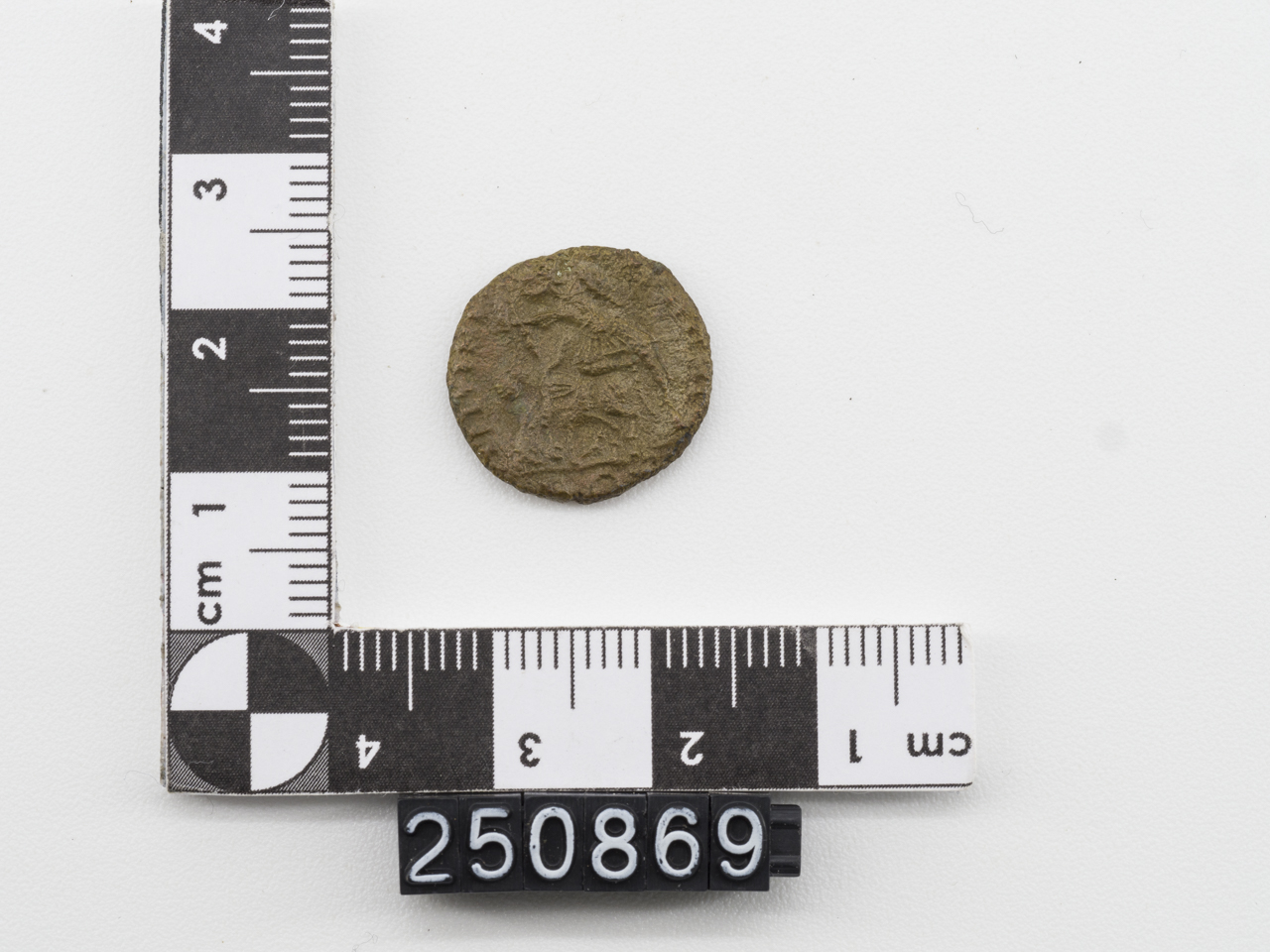 moneta - Follis (terzo quarto SECOLI/ IV)