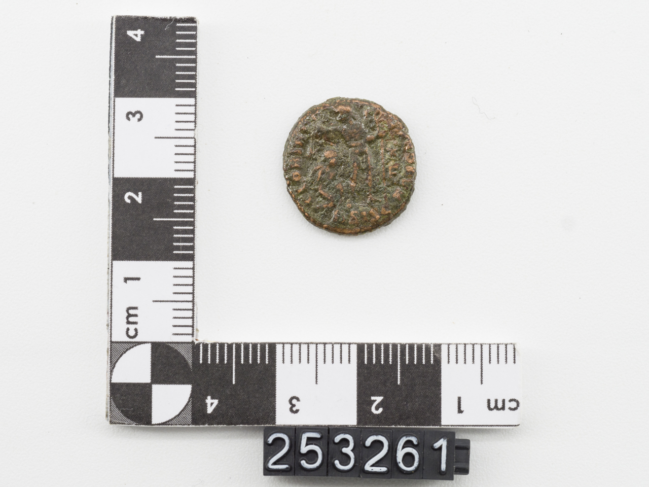moneta - Follis (terzo quarto SECOLI/ IV)