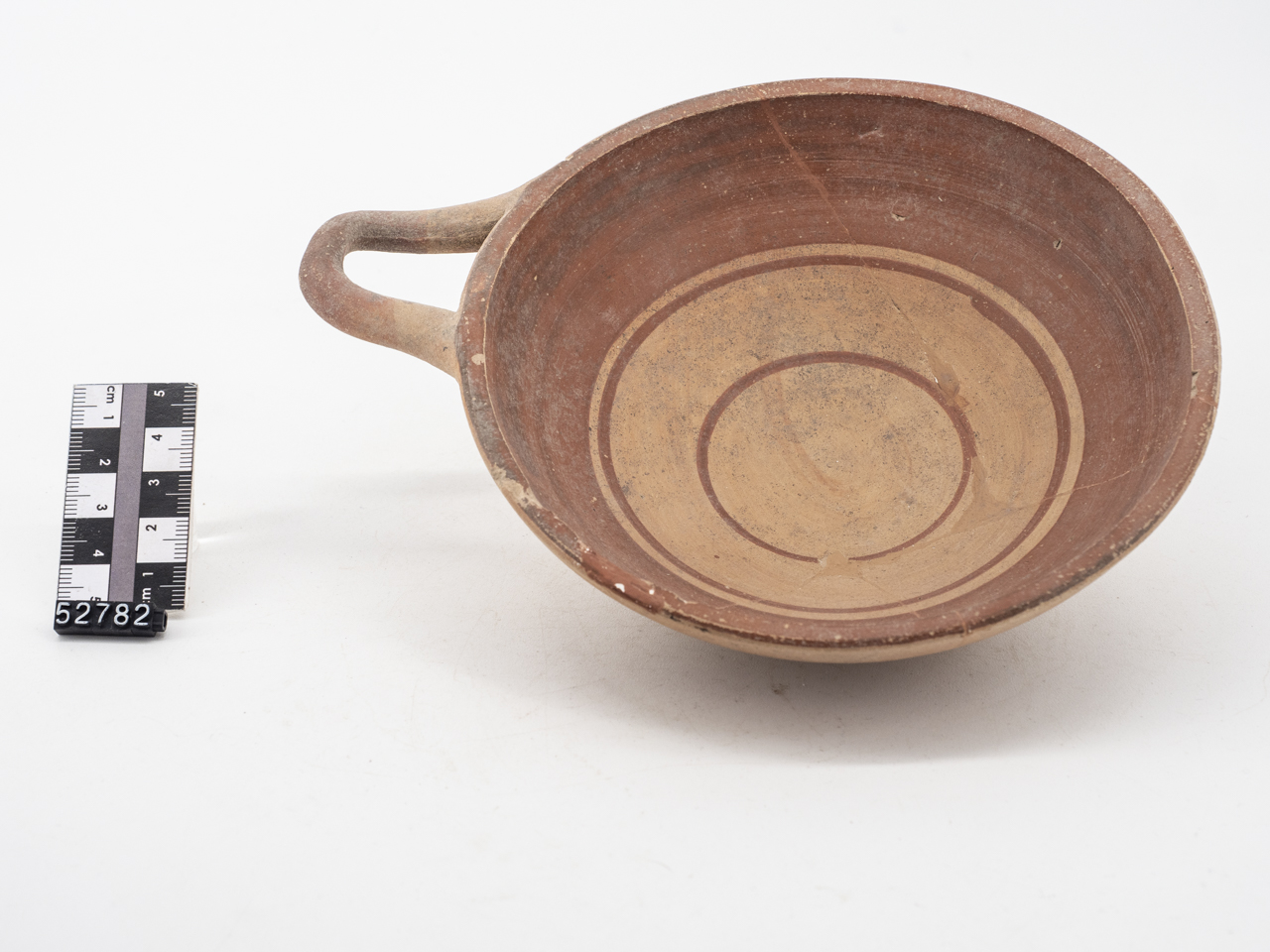 coppetta, a bande di vernice rossa (SECOLI/ V a.C)