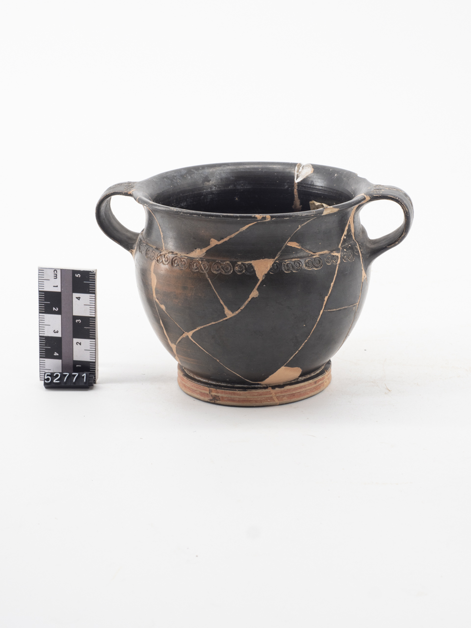 skyphos, vernice nera (SECOLI/ V a.C)