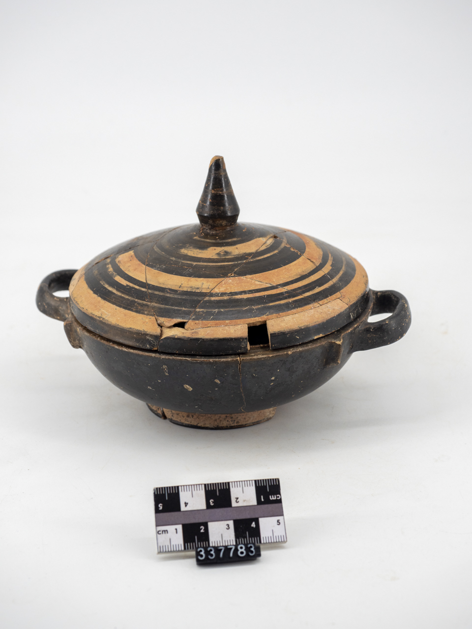 pisside, con coperchio (SECOLI/ IV a.C)