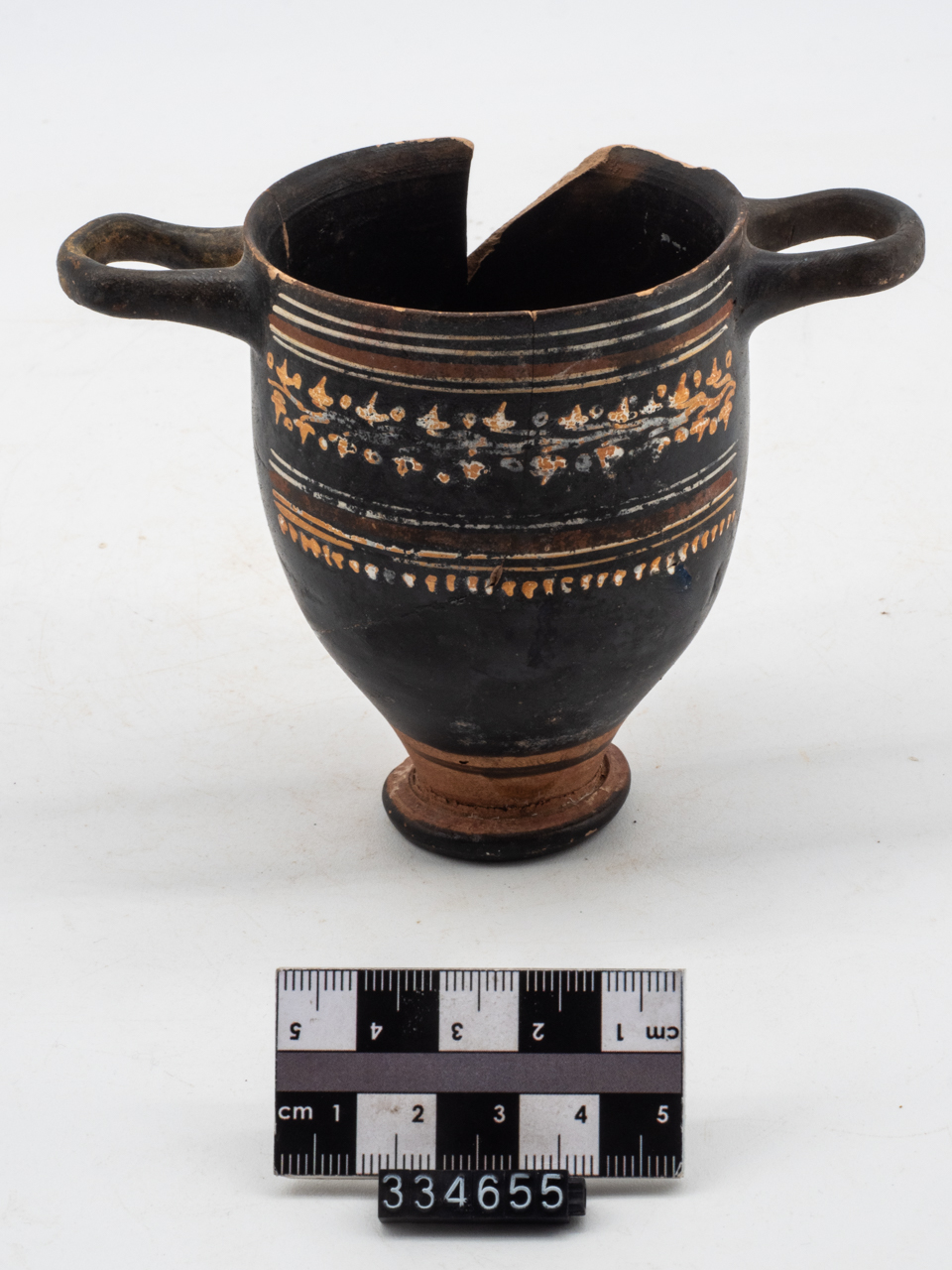 skyphos, attico (fine SECOLI/ IV a.C)