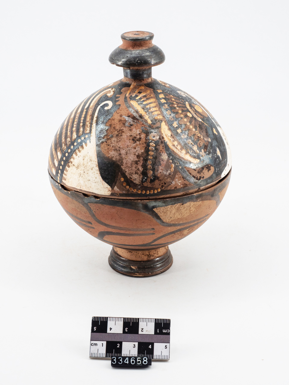 pisside, globulare (fine SECOLI/ IV a.C)