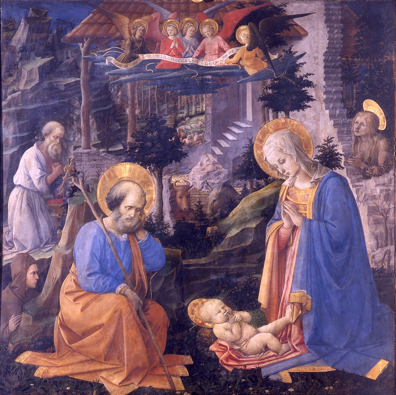 Sant'Ilario di Gaza (dipinto) di Giovanni del Biondo (sec. XIV)
