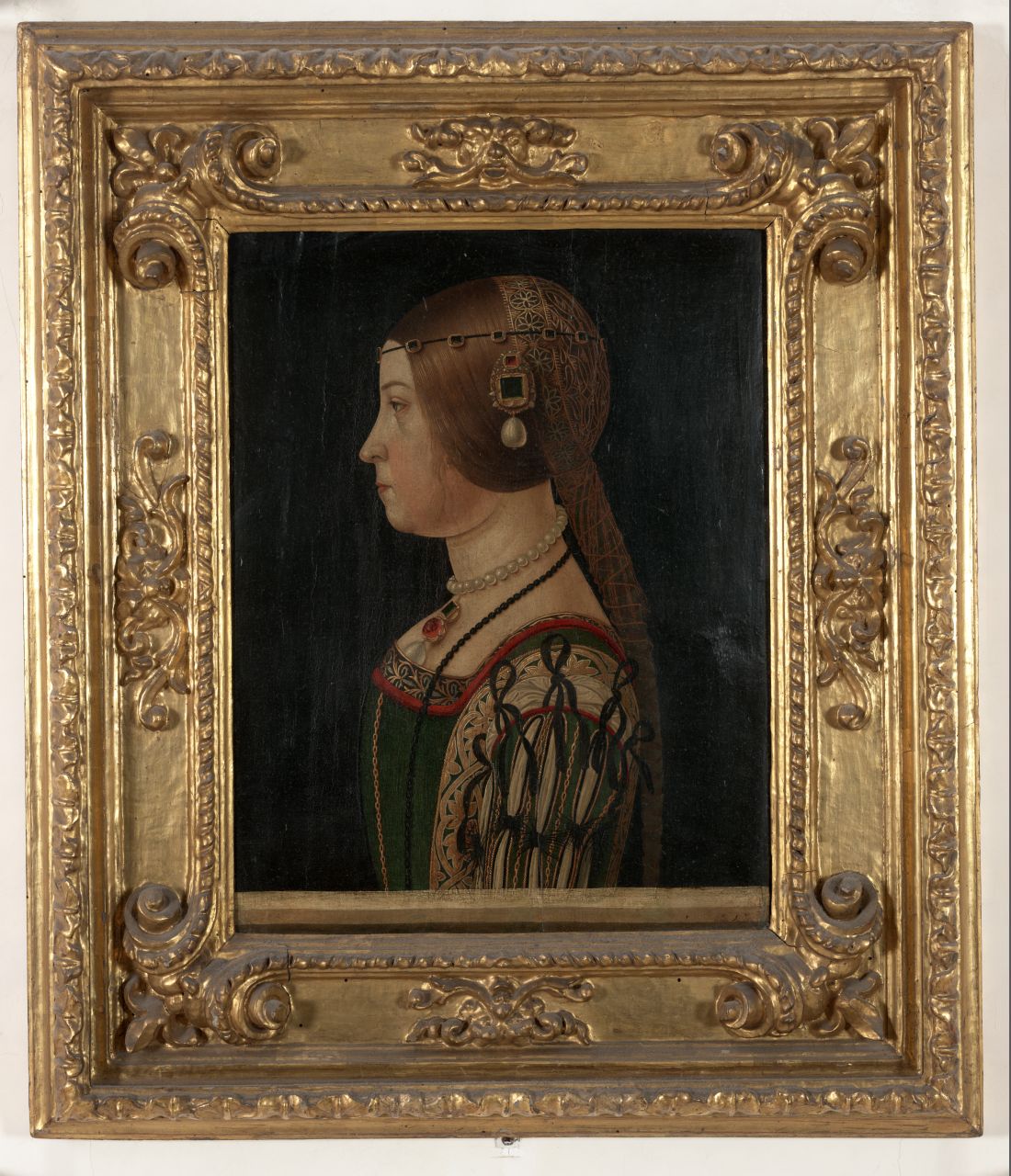 ritratto di Barbara Pallavicino (dipinto) di Araldi Alessandro (sec. XVI)
