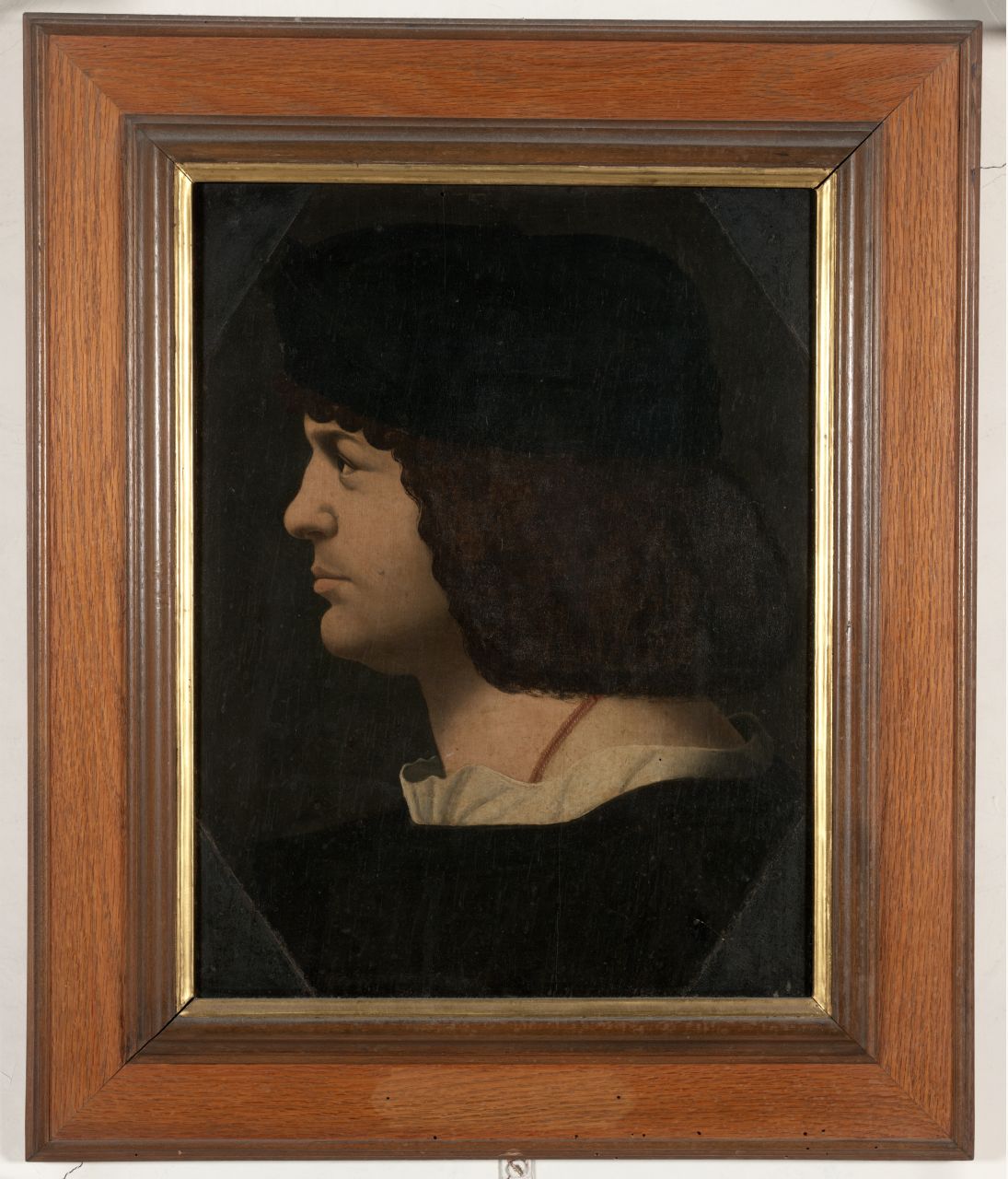 ritratto d'uomo (dipinto) di De Conti Bernardino (secc. XV/ XVI)