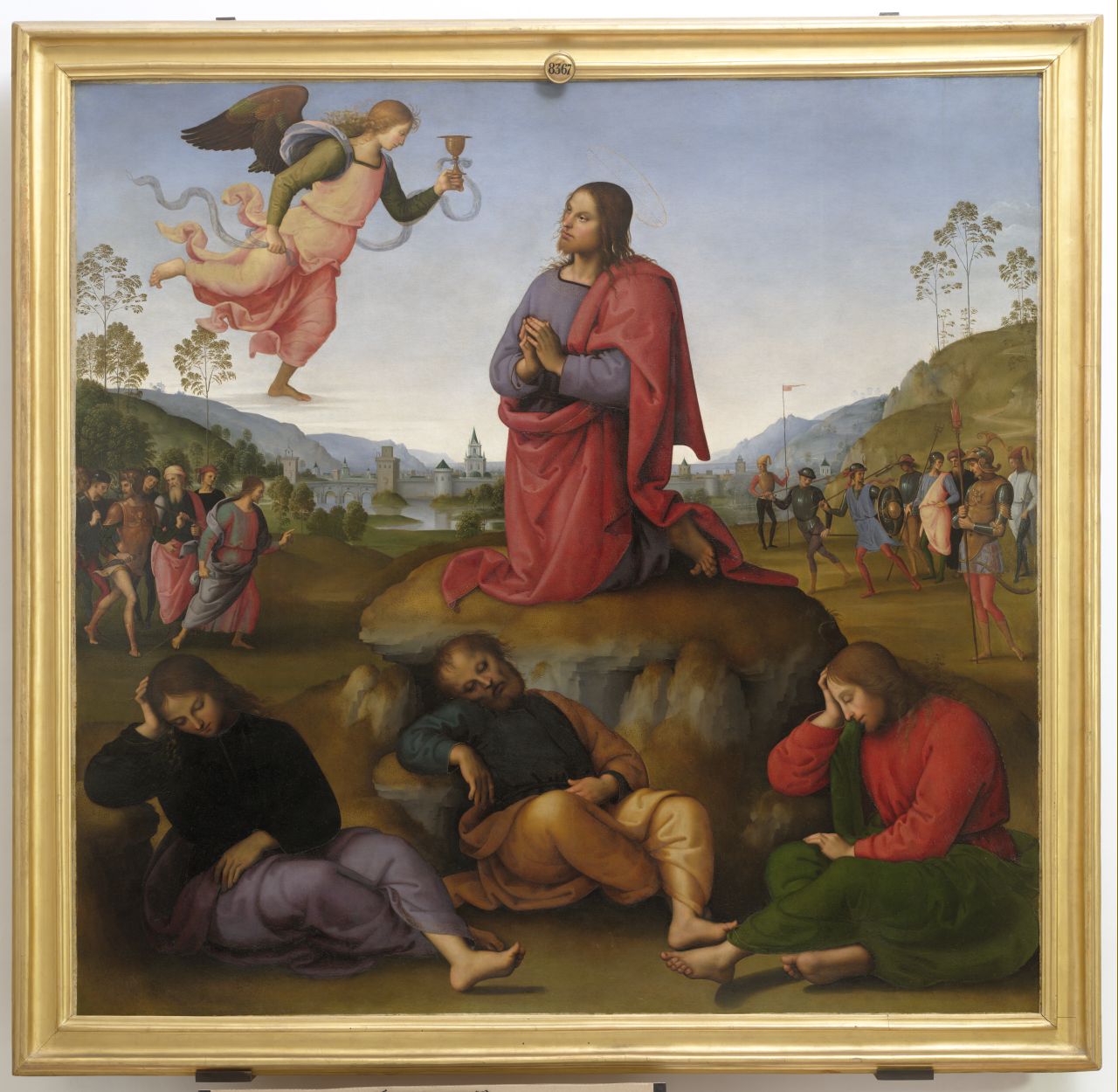 orazione di Cristo nell'orto di Getsemani (dipinto) di Vannucci Pietro detto Perugino (sec. XV)