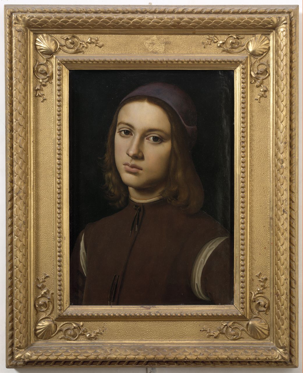 ritratto di giovane (dipinto) di Vannucci Pietro detto Perugino (sec. XV)