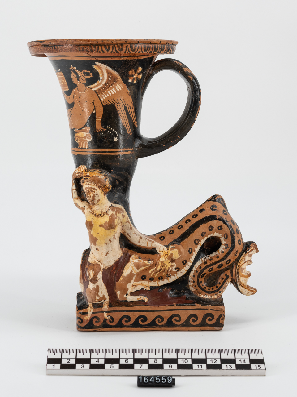 rhyton di Gruppo del Negro (attribuito) (seconda metà IV a.C)