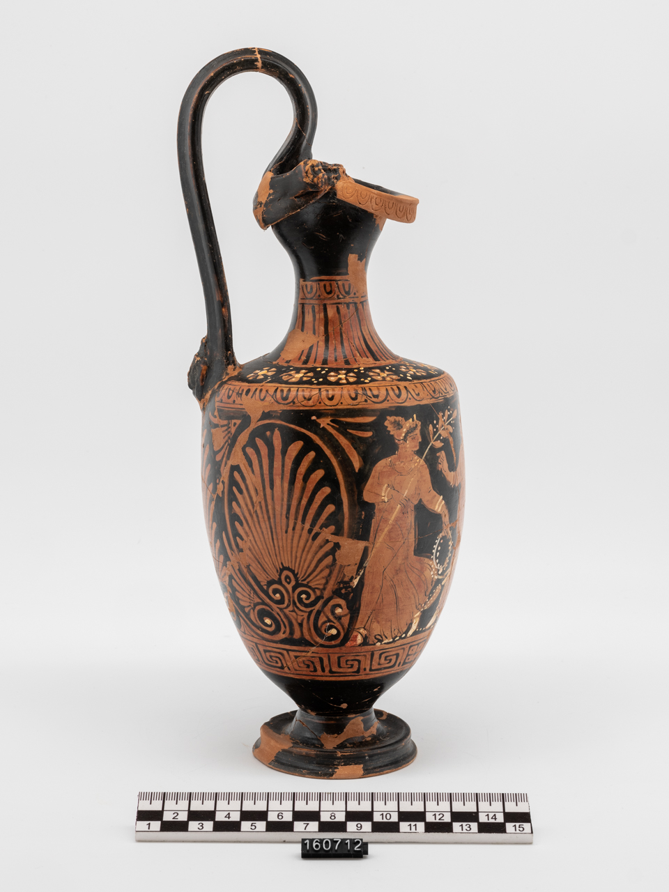 oinochoe, Forma n. 1 del Beazley (SECOLI/ IV a.C)