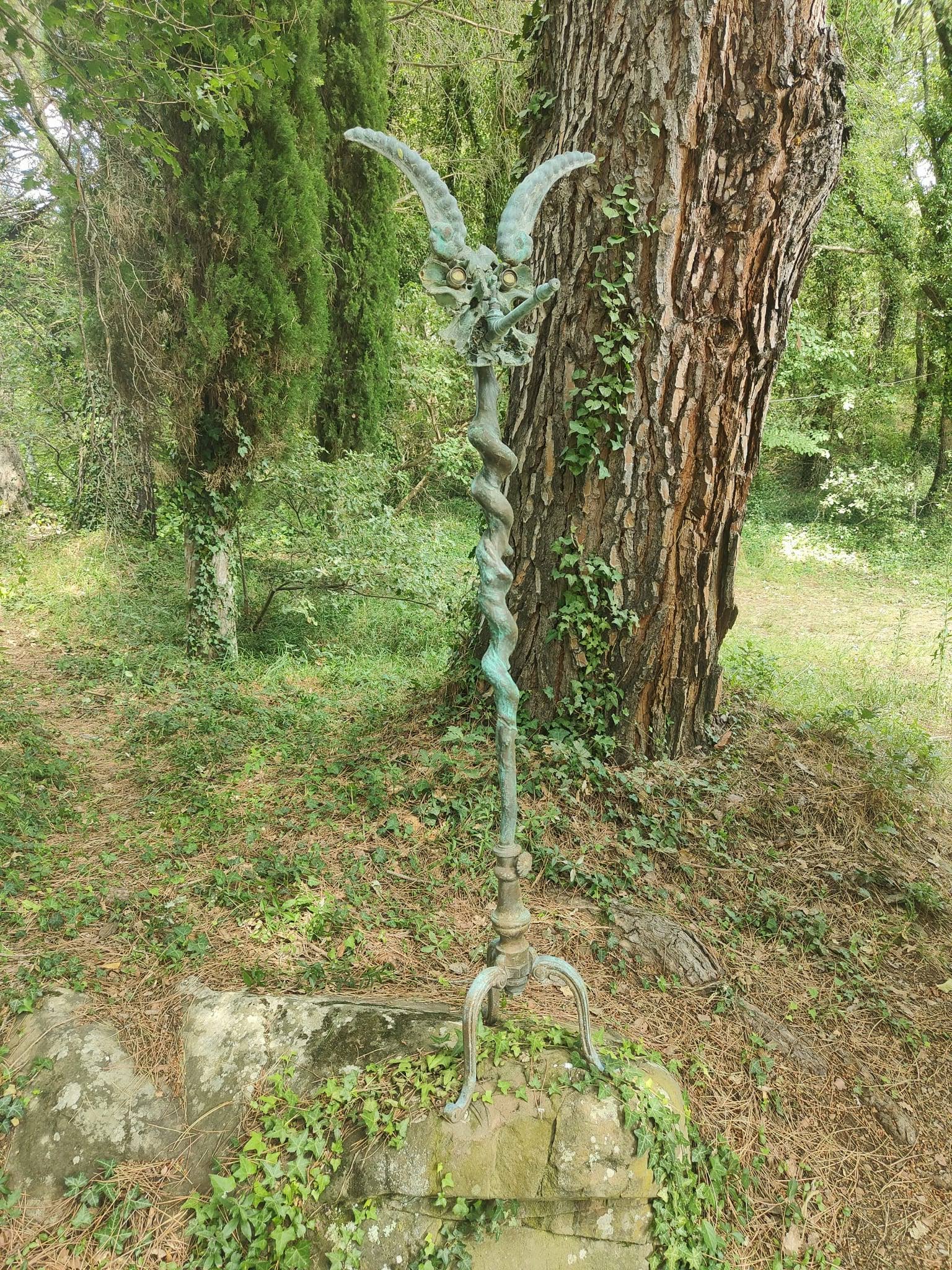 Il diavolo e la donna impudica, Il diavolo (installazione ambientale) di Spoerri Daniel (XX)