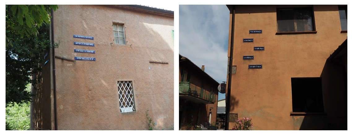 32 Palindromi (installazione ambientale) di Thomkins Andrè (XX)