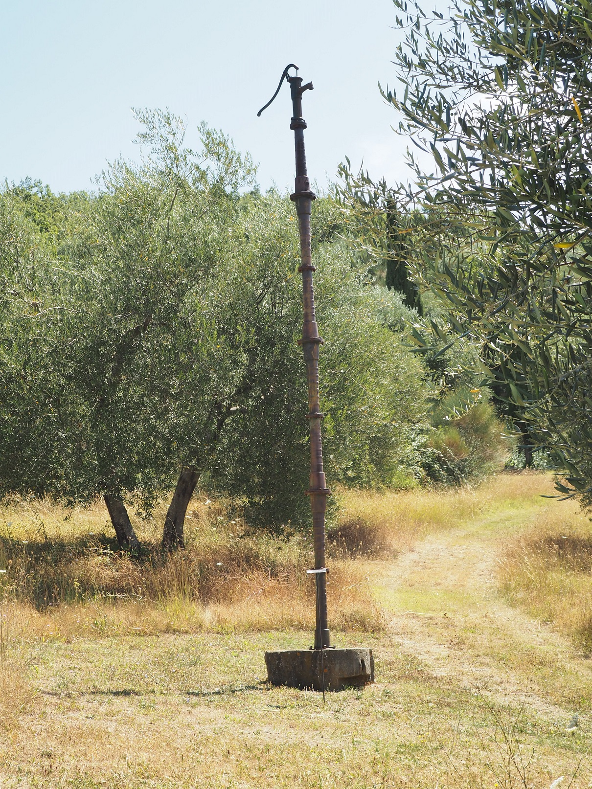 Acqua majm wasser l’eau, water voda nero agua (installazione ambientale) di Schmidt Pavel (XXI)