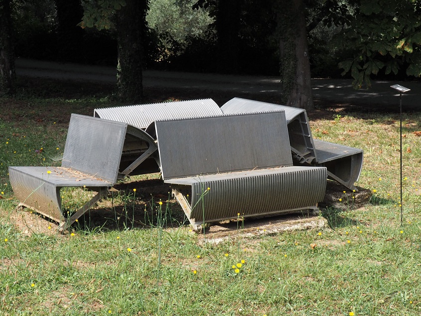 Scala mobile-banco immobile (installazione ambientale) di Runge Susanne (XX)