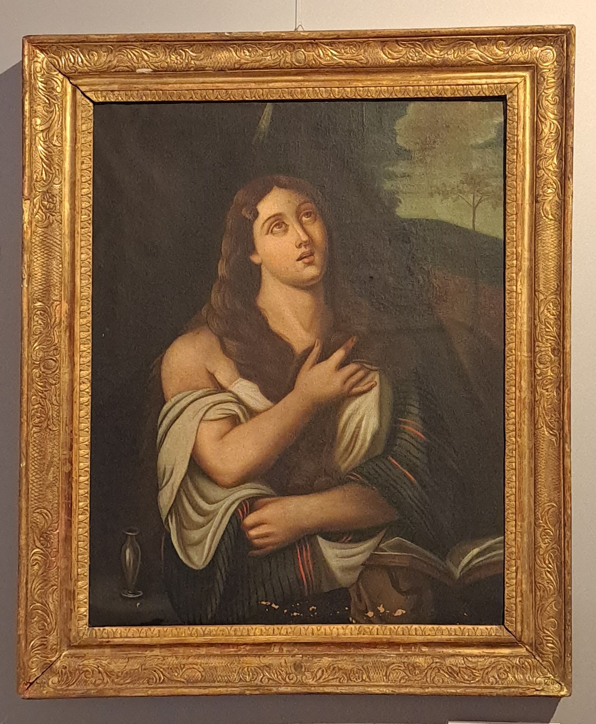 Santa Maria Maddalena penitente (dipinto) - ambito laziale (XIX)