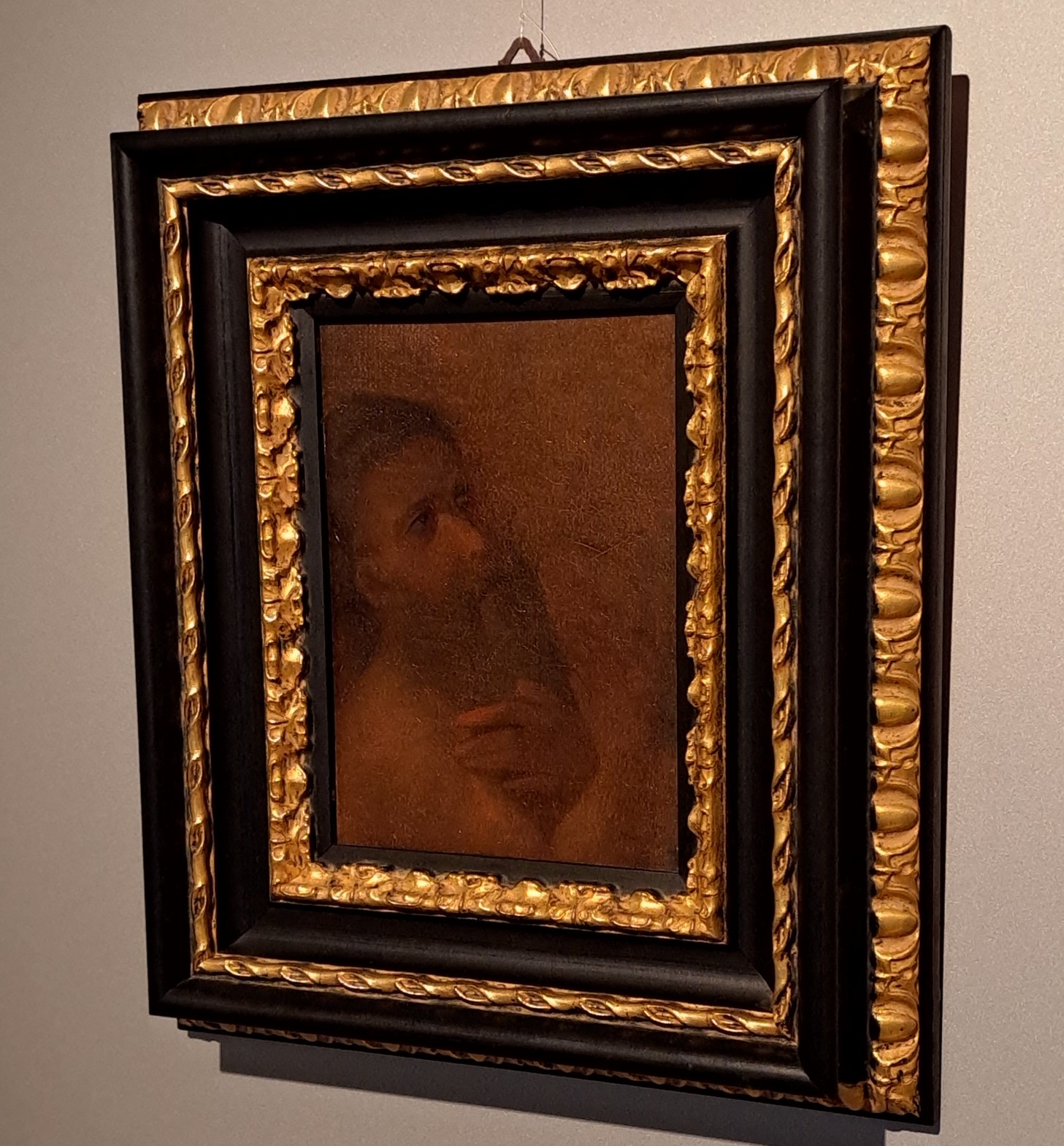 anima del purgatorio (dipinto) - ambito romano (inizio XX)