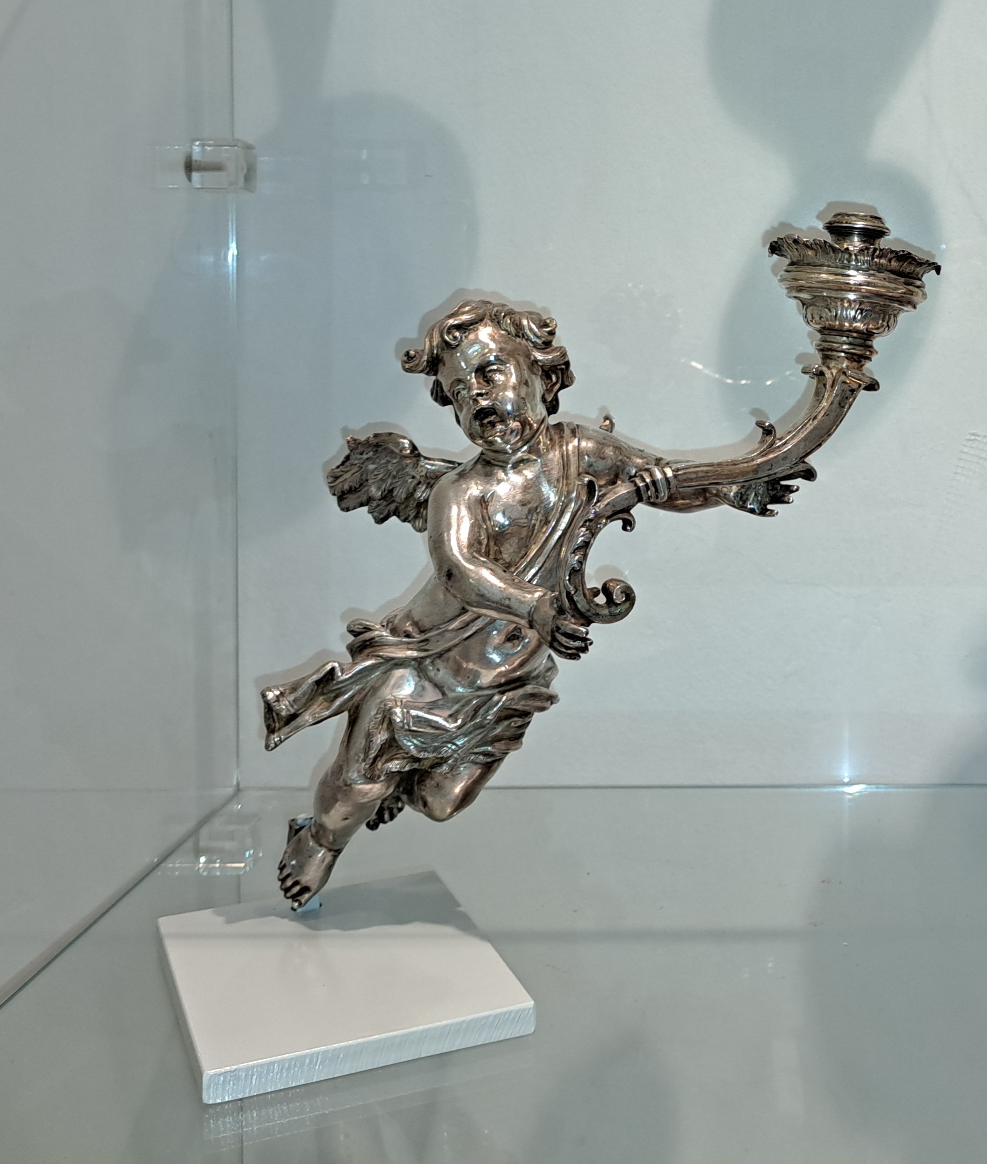 portacandele - ambito partenopeo (XVIII)