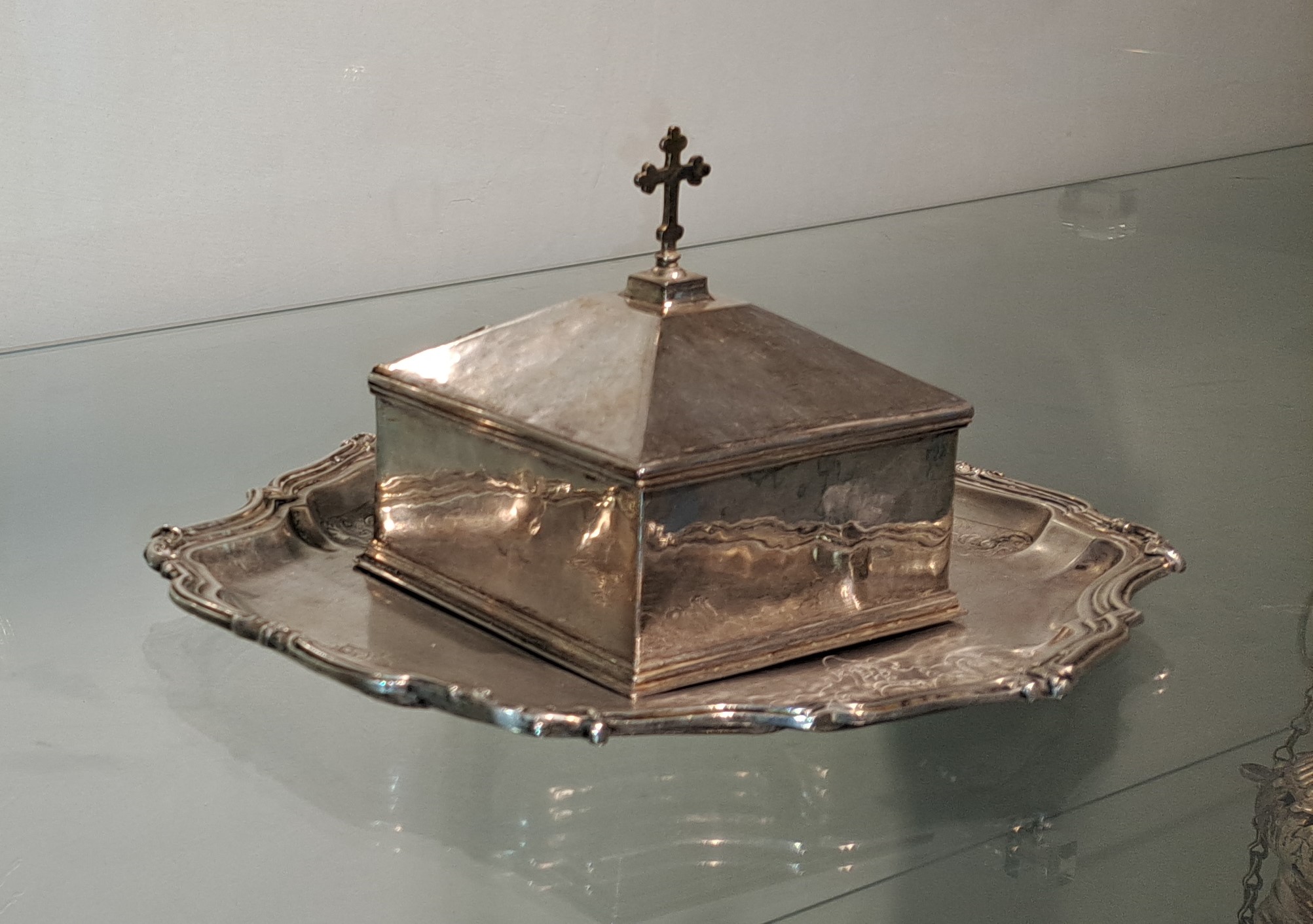 pisside da viatico - ambito partenopeo (XIX)