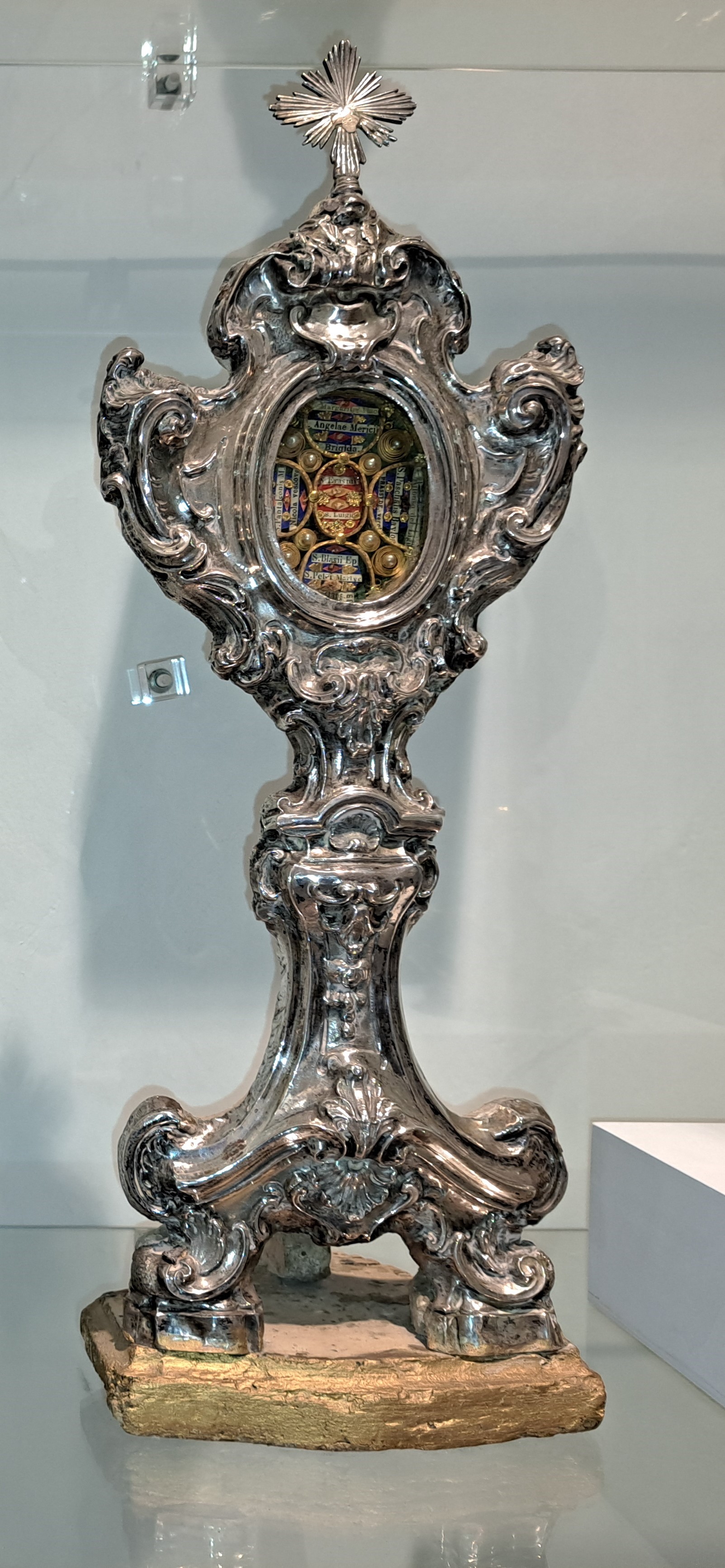 reliquiario - ambito partenopeo (XIX)