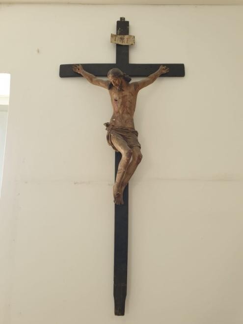 Cristo crocifisso (scultura) - ambito napoletano (XVII)