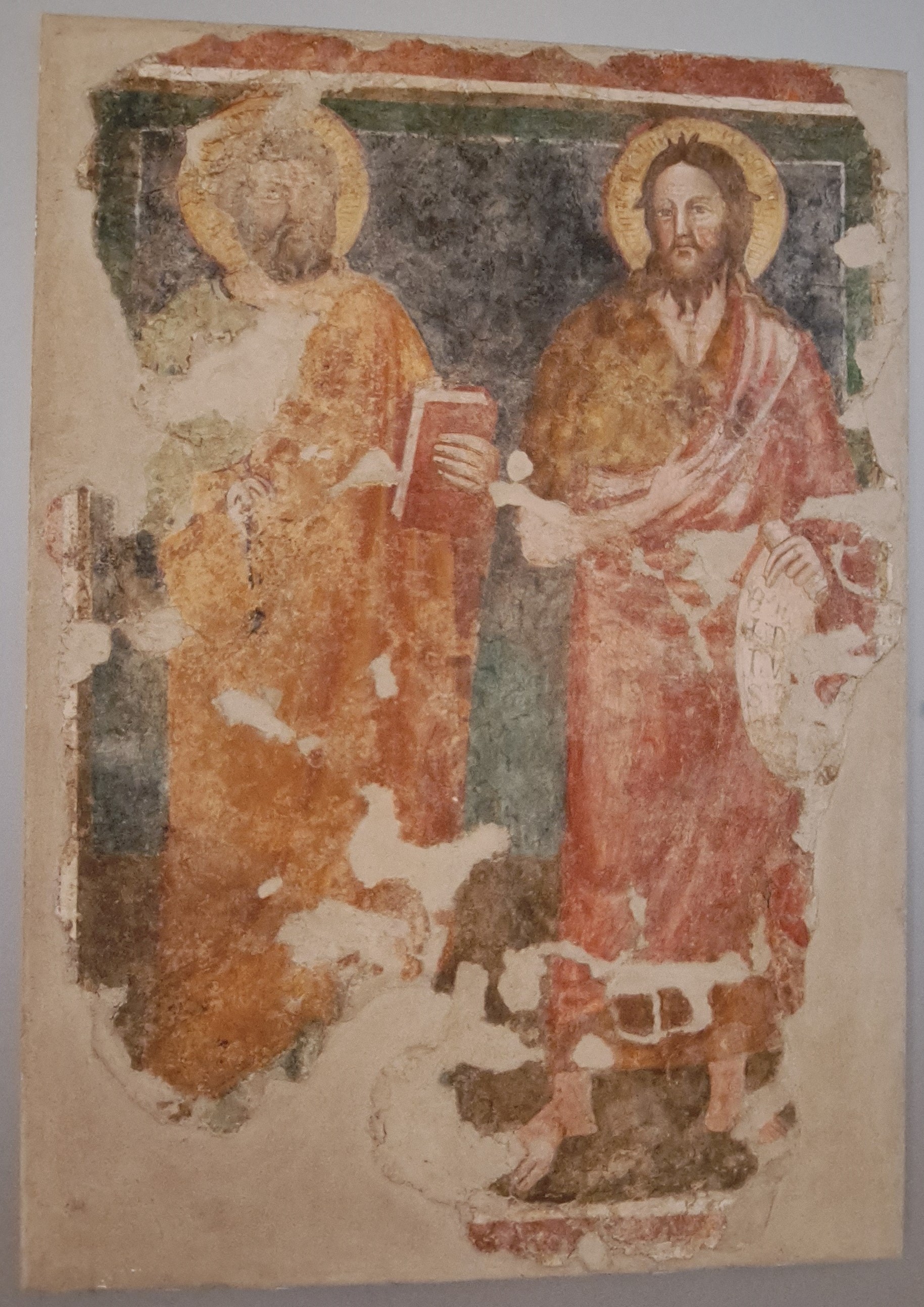 San Pietro e San Giovanni Battista (dipinto) - ambito Italia centrale (seconda metà XIV)