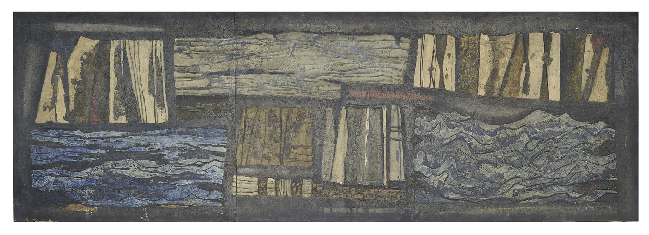 Astratto (dipinto) di Predonzani, Dino (XX secolo)