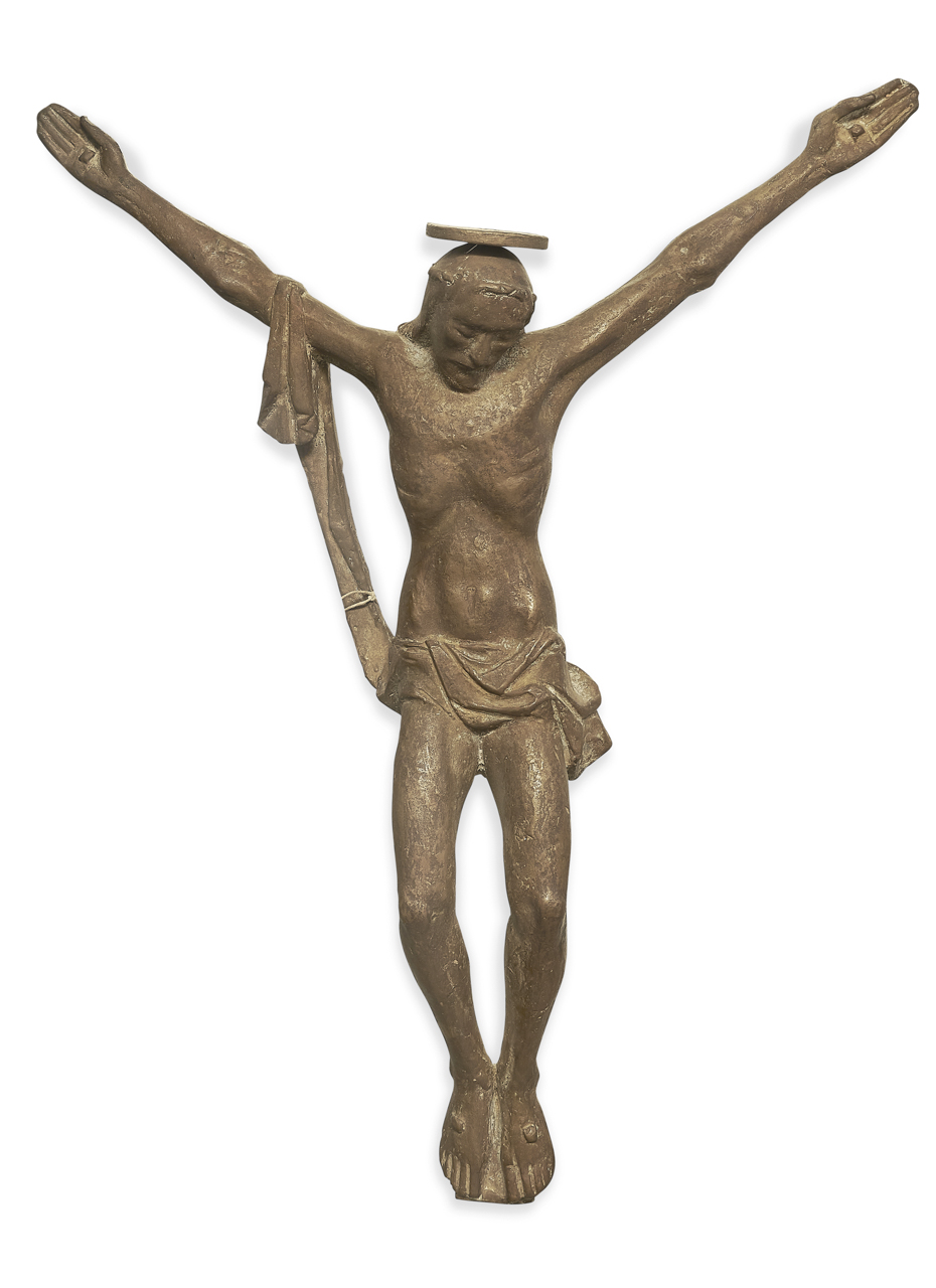 Cristo crocifisso (scultura) di Carà, Ugo (XX secolo)