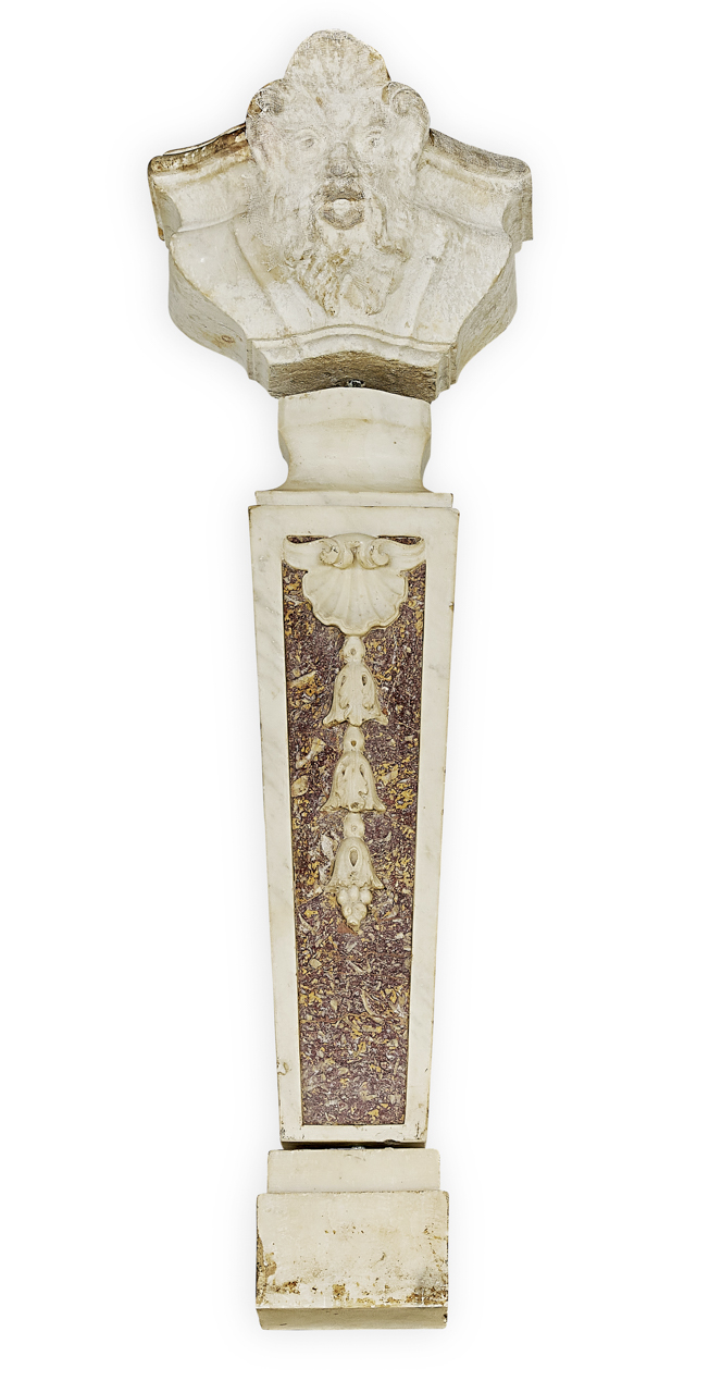 soggetto assente (acquasantiera - a fusto) - ambito italiano (XVIII-XIX secolo)