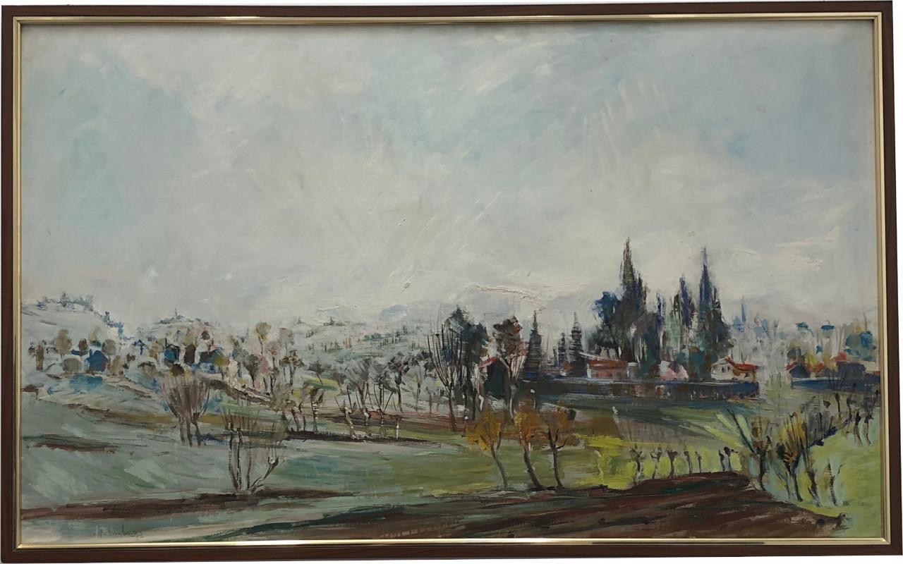 Paesaggio (dipinto) di di Spilimbergo, Adriano (xx secolo)