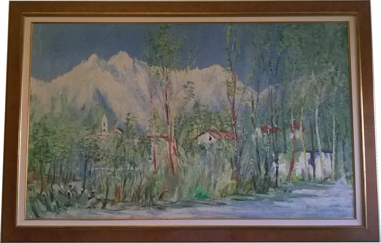 Paesaggio (dipinto) di di Spilimbergo, Adriano (xx secolo)