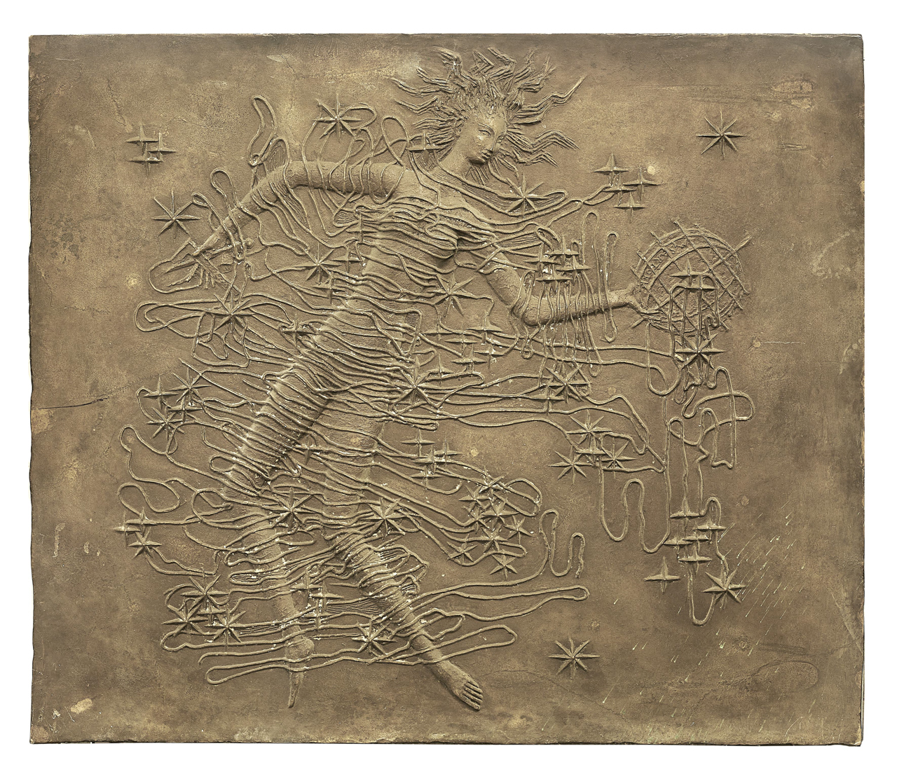 Urania (rilievo) di Sartori, Mario (XX secolo)