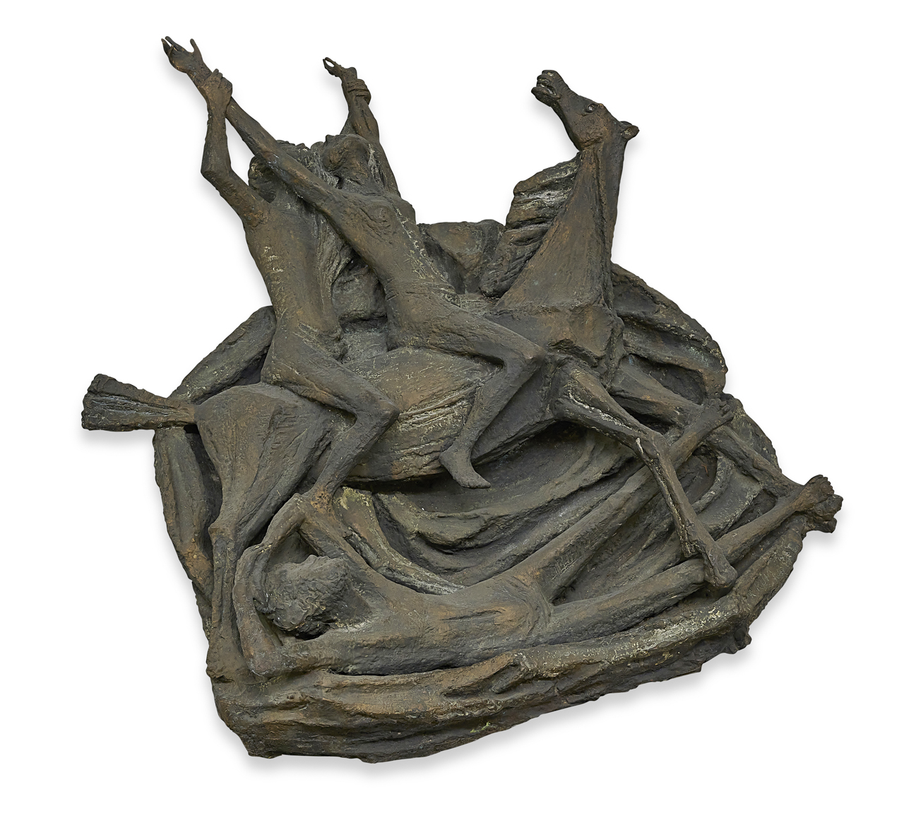 Ratto delle Sabine (scultura) di Rui, Romano (XX secolo)