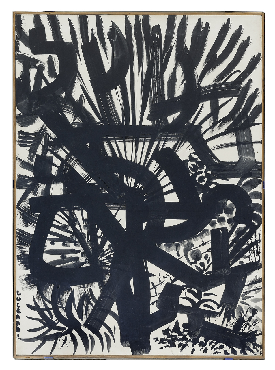 Astratto (dipinto) di Luccardi, Franca (XX secolo)