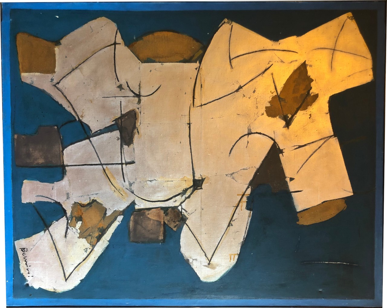 Miraggio, Astratto (dipinto) di Bernini, Olimpia (XX secolo)