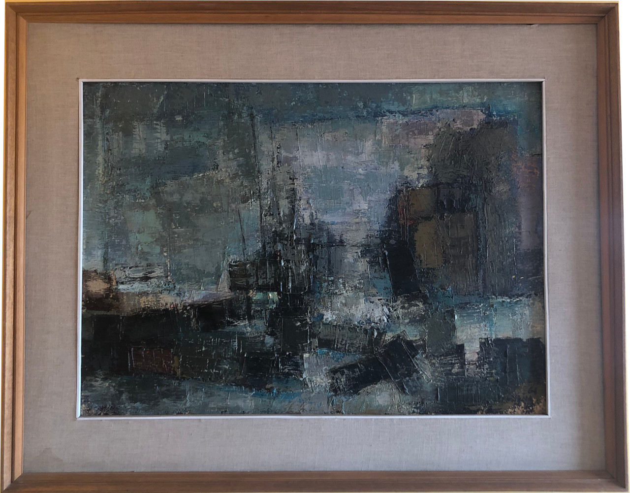 Paesaggio (dipinto) di Turella, Gianni (XX secolo)