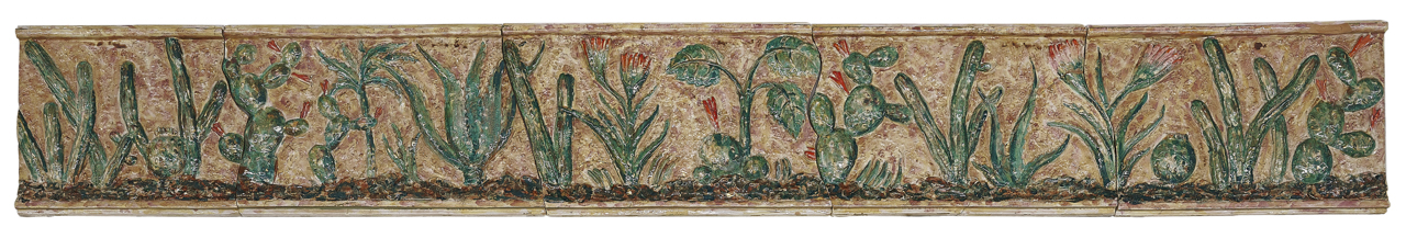 Piante tropicali (rilievo) - ambito italiano (XX secolo)