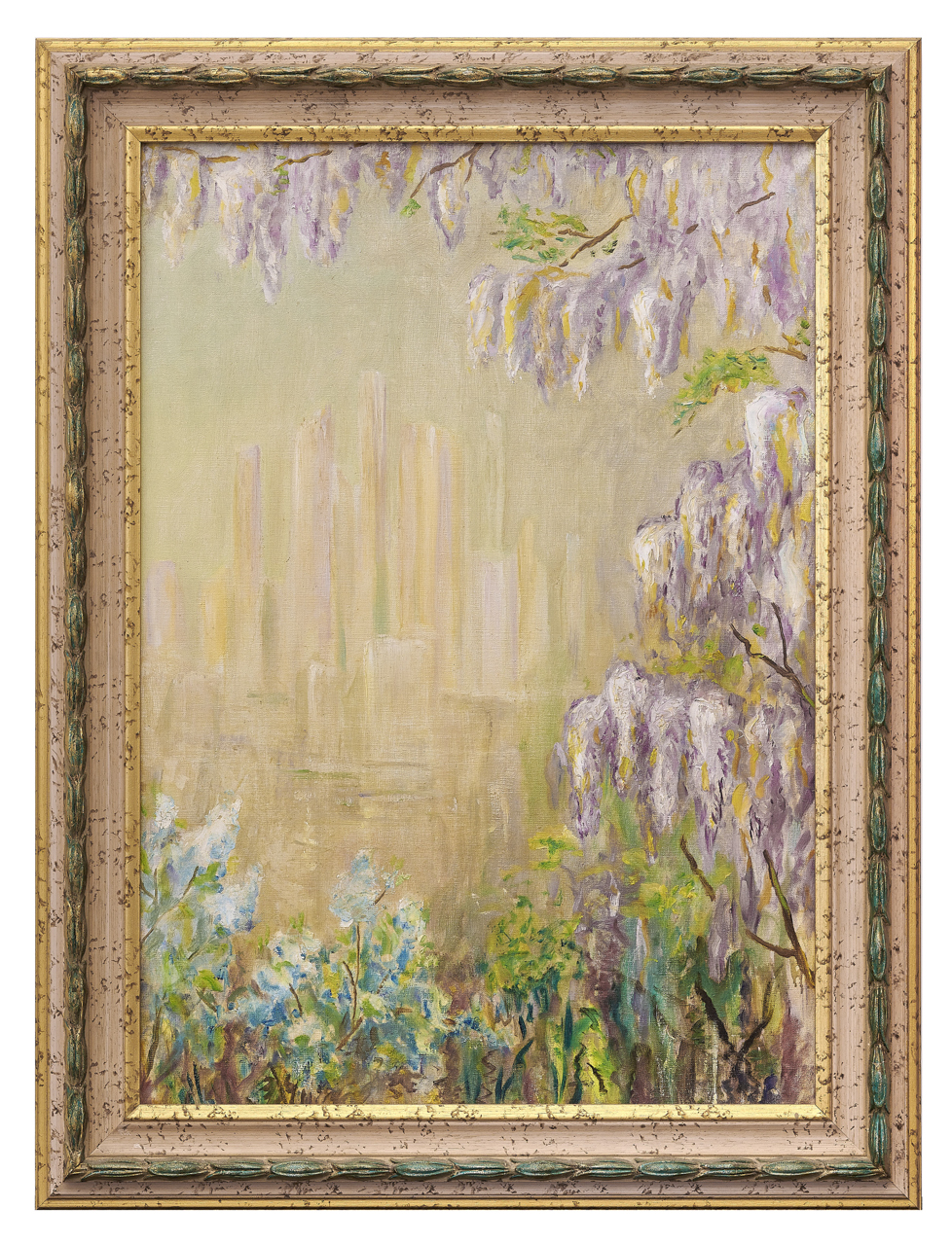 motivo decorativo floreale (dipinto) di Dagna, Eugenia (XX secolo)