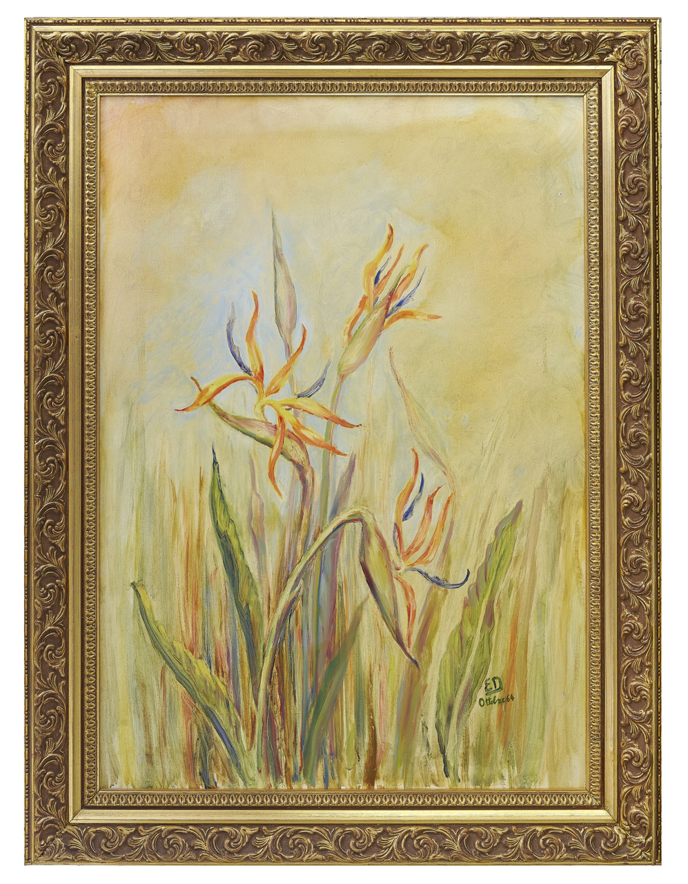 Iris, Fiori (dipinto) di Dagna, Eugenia (XX secolo)