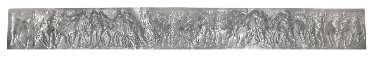 Figure umane e cavalli (rilievo) di Bertagnin, Roberto (XX secolo)