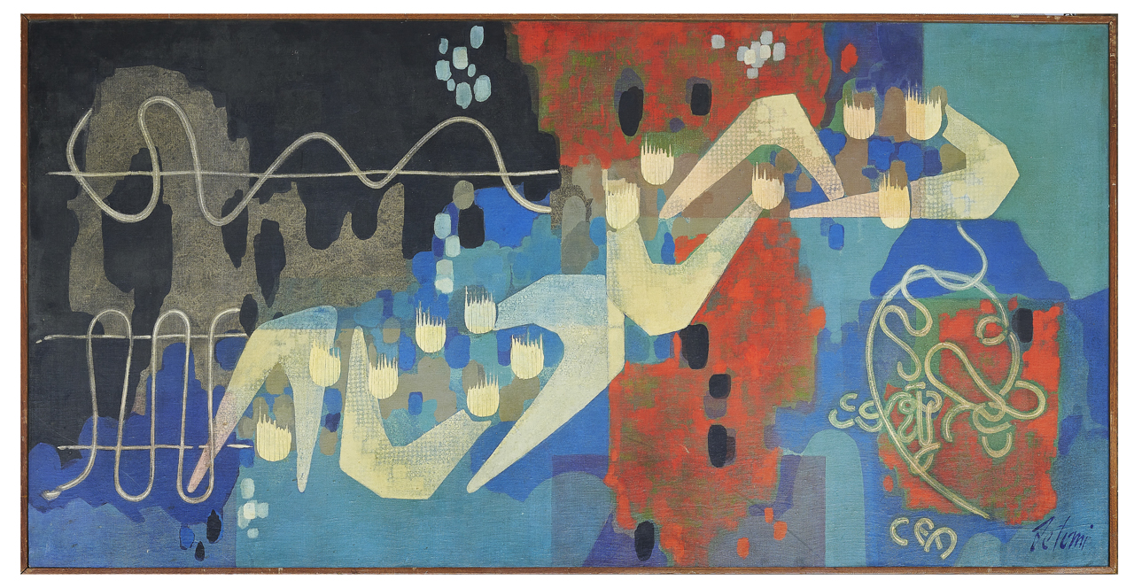 Astratto (dipinto) di De Tomi, Enrico (XX secolo)