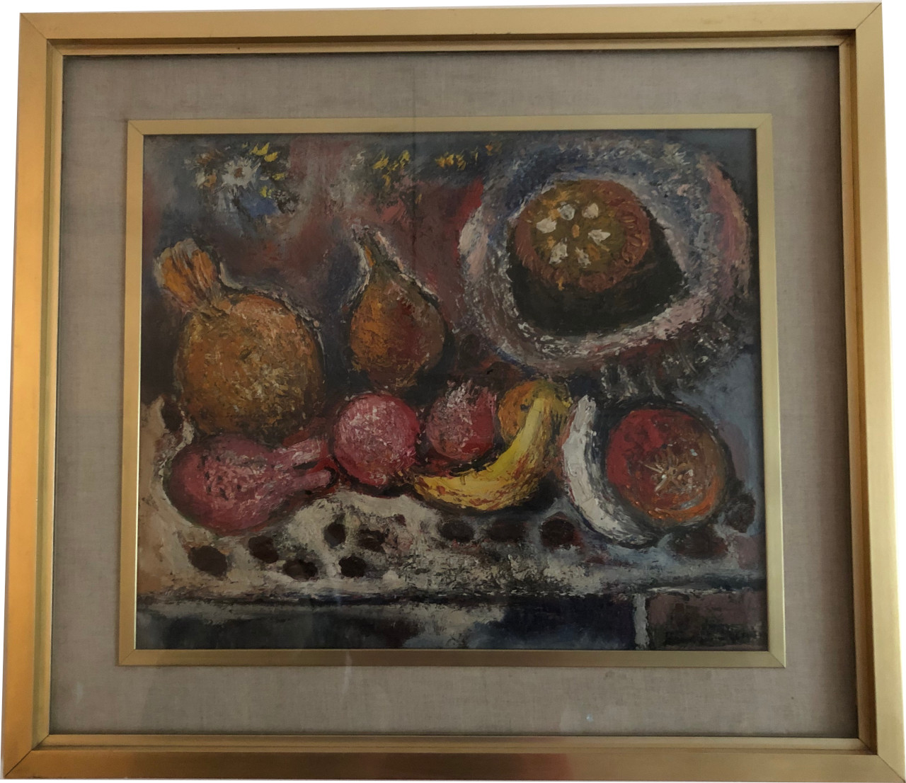 Natura morta (dipinto) di Brusamolino, Gianni (XX secolo)