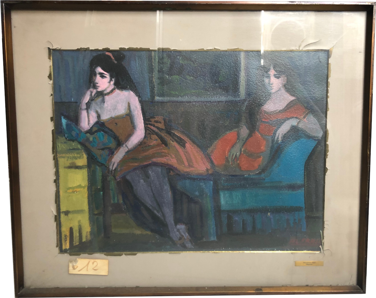 Ragazze, Figure femminili (dipinto) di Frai, Felicita (XX secolo)